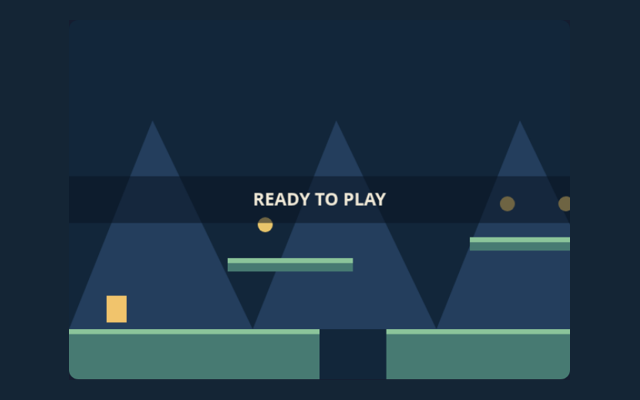 Platform Adventure playing interface